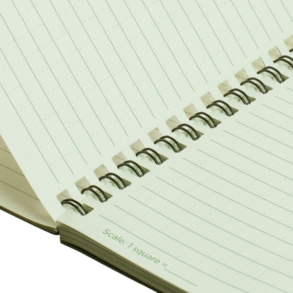 Voděodolný zápisník – Side Spiral Notebook
